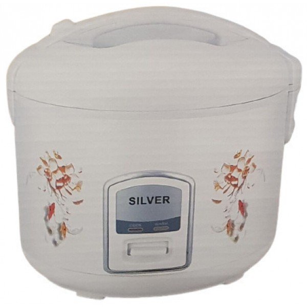 Silver Rice Cooker 900W με Χωρητικότητα 5lt SL-6001
